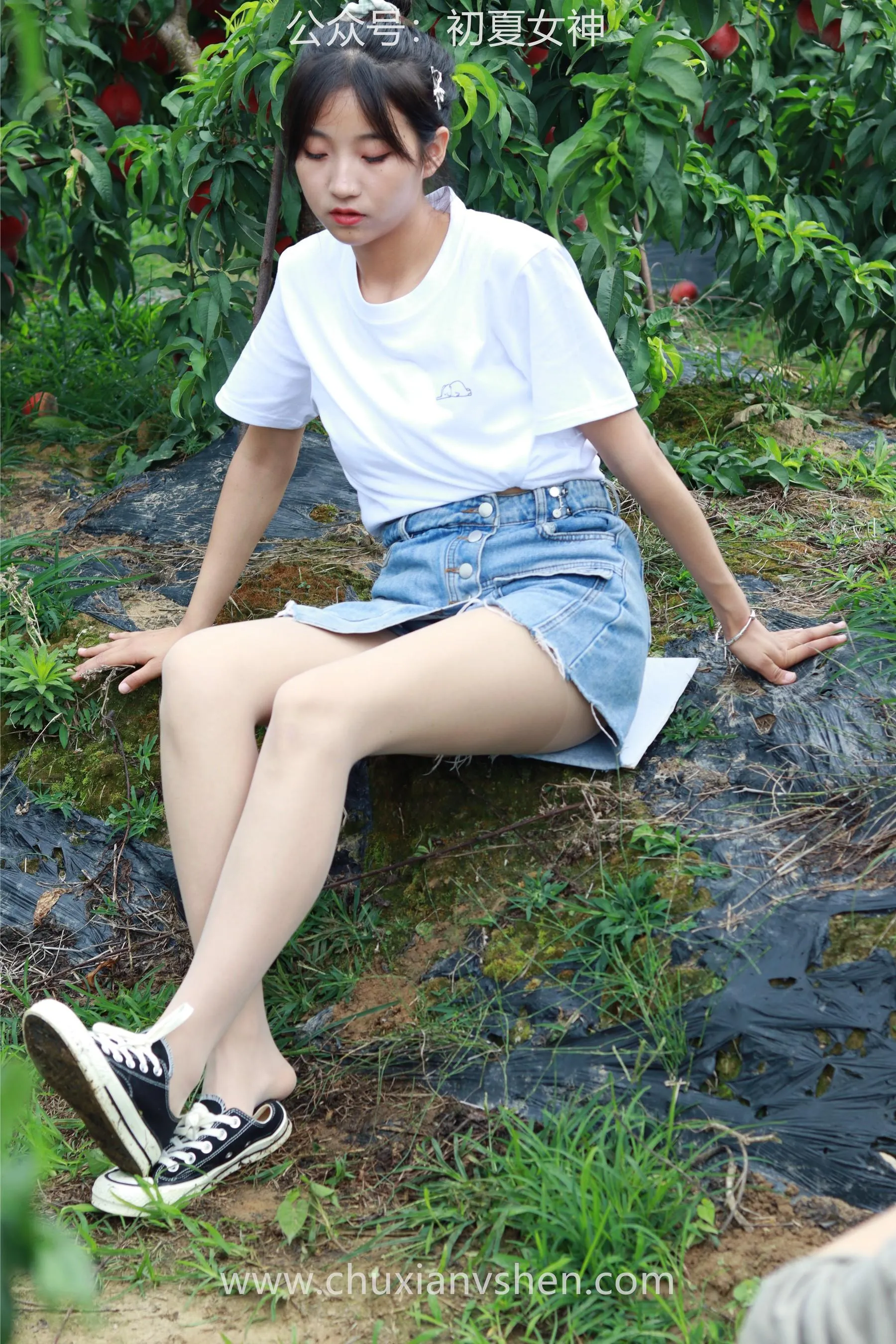 初夏女神 NO.055 双双点点 桃园姐妹 [172P]插图5